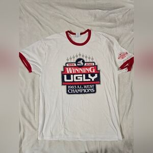 Chicago White Sox AL West Champs Shirt Size XL "Winning Ugly"